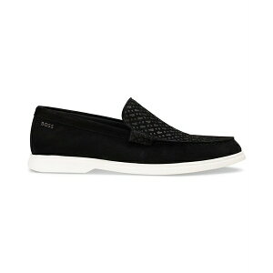 q[S{X Y Xb|E[t@[ V[Y Men's Sienne Embossed Monogram Loafer Black
