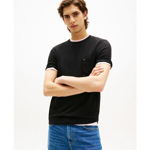 g~[ qtBK[ Y Vc gbvX Men's Essential Solid Pocket T-Shirt Black