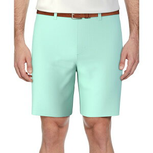PGA�c�A�[ �����Y �J�W���A���p���c �{�g���X Men's Performance Pull-On 8" Golf Shorts Aruba Blue