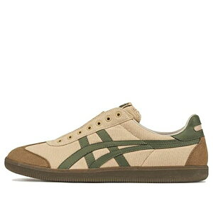 Onitsuka Tiger �I�j�c�J�^�C�K�[ �����Y �X�j�[�J�[ �yOnitsuka Tiger Tokuten Slip-On 'Beige Brown Green' 1183C129-250�z �T�C�Y US_8.5(26.5cm)