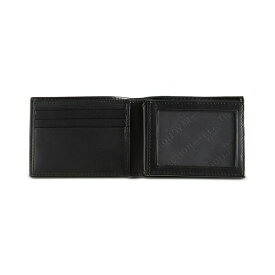 ケネスコール メンズ 財布 アクセサリー Men's Leather Nappa RFID Extra-Capacity Slimfold Wallet Black