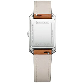 ボーム＆メルシエ レディース 腕時計 アクセサリー Women's Swiss Hampton Brown Leather Strap Watch 22x35mm No Color