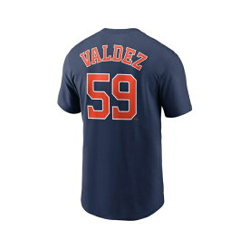 ナイキ レディース Tシャツ トップス Men's Framber Valdez Navy Houston Astros Player Name and Number T-shirt Navy