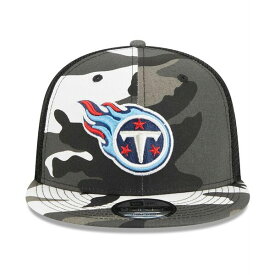 ニューエラ レディース 帽子 アクセサリー Men's Urban Camo Tennessee Titans 9FIFTY Trucker Snapback Hat Camo