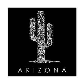 エルエーポップアート レディース トートバッグ バッグ Arizona Cities - Small Word Art Tote Bag Black