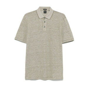 �{�X �����Y �|���V���c �g�b�v�X M??lange polo shirt Brown