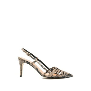 �U�E�Z���[ ���f�B�[�X �p���v�X �V���[�Y Python-print leather pumps Neutrals