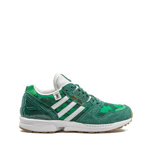 �A�f�B�_�X �����Y �X�j�[�J�[ �V���[�Y X bape x undefeated zx 8000 green sneakers Green