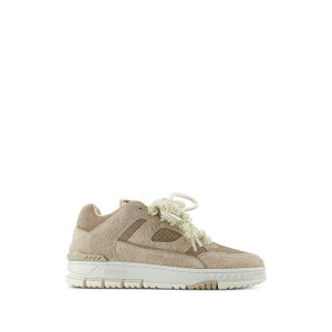 �A�N�Z���A���K�g �����Y �X�j�[�J�[ �V���[�Y Area lo fluffy panelled sneakers Neutrals
