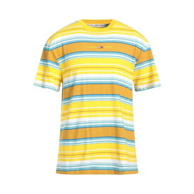 【送料無料】 トミーヒルフィガー メンズ Tシャツ トップス T-shirts Yellow