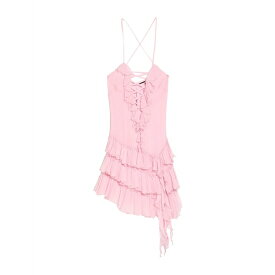 【送料無料】 アーメン レディース ワンピース トップス Mini dresses Pink
