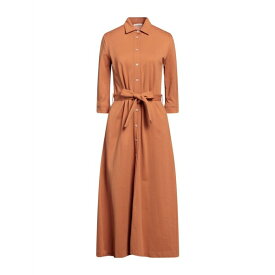 【送料無料】 チルコロ1901 レディース ワンピース トップス Midi dresses Camel