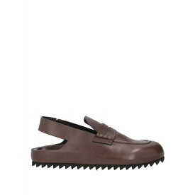 【送料無料】 オフィシンクリエイティブ レディース サンダル シューズ Mules & Clogs Dark brown