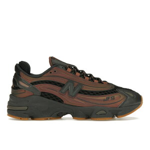 New Balance �j���[�o�����X �����Y �X�j�[�J�[ �yNew Balance 1000 Joe Freshgoods When Things Were Pure Black Ice�z �T�C�Y US_5(23.0cm) Black/Brown
