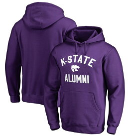 ファナティクス メンズ パーカー・スウェットシャツ アウター Kansas State Wildcats Fanatics Branded Big & Tall Team Alumni Pullover Hoodie Purple