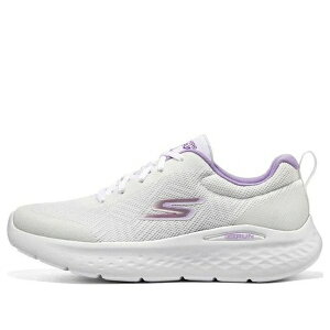 Skechers XPb`[Y fB[X Xj[J[ white y(WMNS) Skechers GO RUN Lite 'White Purple' 129425-WPRz TCY US_6(23.0cm)