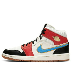 Air Jordan W[_ fB[X Xj[J[ Sail/Metallic Gold/Gym Red/Black y(WMNS) Air Jordan 1 Mid SE 'Let(Her)Man' DC1426-100z TCY US_6(23.0cm)