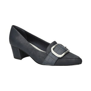 C[W[Xg[g fB[X Xb|E[t@[ V[Y Women's Aster Slip-On Pumps Navy Matte