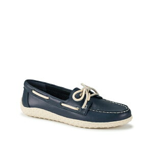 xAgbvX fB[X Xb|E[t@[ V[Y Women's Origins Beverlie Slip-On Boat Shoes Navy Leather