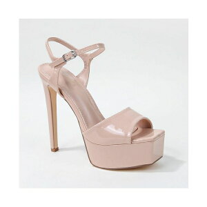 o[lX fB[X T_ V[Y Genevieve Patent Platform Sandal Beige