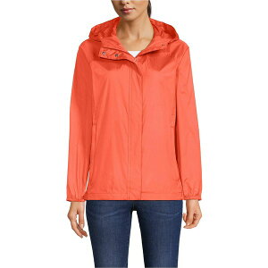 YGh fB[X WPbgu] AE^[ Women's Packable Water Resistant UPF 50 Windbreaker Jacket Papaya orange