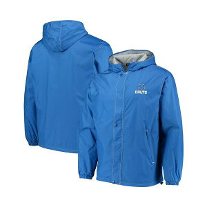 _ubN Y WPbgu] AE^[ Men's Royal Indianapolis Colts Logo Legacy Stadium Full-Zip Jacket Royal