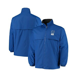 _ubN Y WPbgu] AE^[ Men's Royal Indianapolis Colts Triumph Fleece Full-Zip Jacket Royal