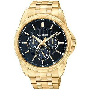 V`Y fB[X uXbgEoOEANbg ANZT[ Men's Gold-Tone Stainless Steel Bracelet Watch 42mm AG8342-52L No Color