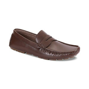 g~[ qtBK[ Y Xb|E[t@[ V[Y Men's Amile Slip On Driver Dark Brown