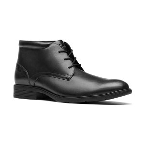 N[NX Y u[c V[Y Men's Collection Steadwell Mid Boots Black leather