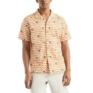 iEeBJ Y Vc gbvX JAWS x Men's Classic-Fit Printed Button-Down Camp Shirt Grand Canyon