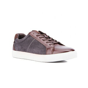 GbNXC Y Xj[J[ V[Y Men's Randall Lace-Up Sneakers Brown
