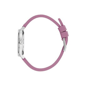 アディダス レディース 腕時計 アクセサリー Unisex Three Hand Code One Small Pink Silicone Strap Watch 35mm Pink