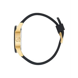 アディダス レディース 腕時計 アクセサリー Unisex Three Hand Edition Two Black Silicone Strap Watch 42mm Black