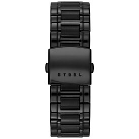 ゲス レディース 腕時計 アクセサリー Watch, Men's Diamond Accent Black Ion Plated Stainless Steel Bracelet 41x37mm U12557G1 No Color