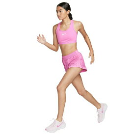 ナイキ レディース カジュアルパンツ ボトムス Tempo Women's Brief-Lined Running Shorts Playful Pink/playful Pink/wolf Grey