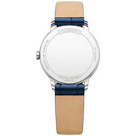 ボーム＆メルシエ レディース 腕時計 アクセサリー Women's Swiss Classima Blue Leather Strap Watch 31mm M0A10353 Blue