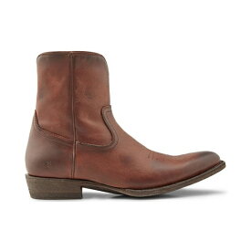 フライ メンズ ブーツ シューズ Men's Austin Inside zip Boots Cognac Leather