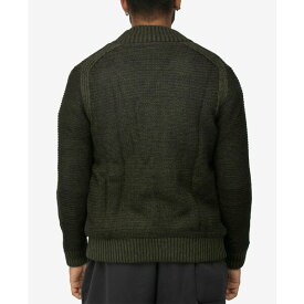 エックスレイ メンズ ジャケット＆ブルゾン アウター Men's Full-Zip High Neck Sweater Jacket Olive