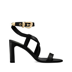 �X�`���A�[�g ���C�c�}�� ���f�B�[�X �T���_�� �V���[�Y Buckle-embellished crossover sandals Black
