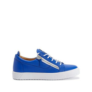 �W���[�b�y�U�m�b�e�B �����Y �X�j�[�J�[ �V���[�Y Frankie double-zip low-top sneakers Blue
