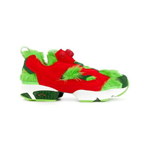 ���[�{�b�N �����Y �X�j�[�J�[ �V���[�Y Instapump fury cv grinch sneakers Red