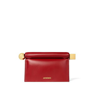 �W���N�G���X ���f�B�[�X �N���b�`�o�b�O �o�b�O The rond carr䩘R clutch bag Red