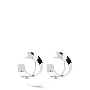 �p�g���c�B�A �y�y ���f�B�[�X �s�A�X���C�������O �A�N�Z�T���[ Logo-engraved earrings Silver
