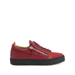 �W���[�b�y�U�m�b�e�B �����Y �X�j�[�J�[ �V���[�Y Frankie double-zip low-top sneakers Red