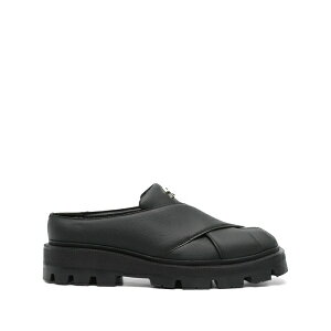 �Q�[�G���x�[�n�[ �����Y �X���b�|���E���[�t�@�[ �V���[�Y Basim crossover loafers Black