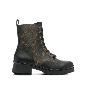 �����[�W���[ ���f�B�[�X �u�[�c �V���[�Y New nancy monogram-print boots Black