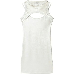 �I�t�z���C�g ���f�B�[�X �����s�[�X �g�b�v�X Cotton mini dress White