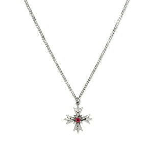 �G�}�j���G�� �r�R�b�L �����Y �l�b�N���X�E�`���[�J�[ �A�N�Z�T���[ Crest-charm necklace Silver