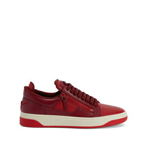 �W���[�b�y�U�m�b�e�B �����Y �X�j�[�J�[ �V���[�Y Gz94 double-zip low-top sneakers Red